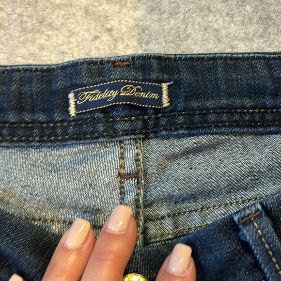 Fidelity by Jason Trotzuk, Scoop Denim in Viper  Rinse. Size 30. - Picture 8 of 12